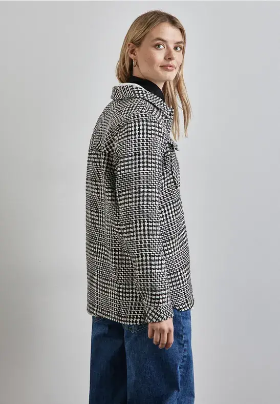 Street One Karierte Bouclé Jacke