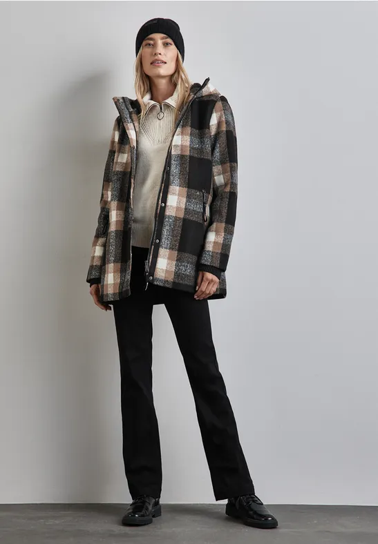Street One Karierte Jacke