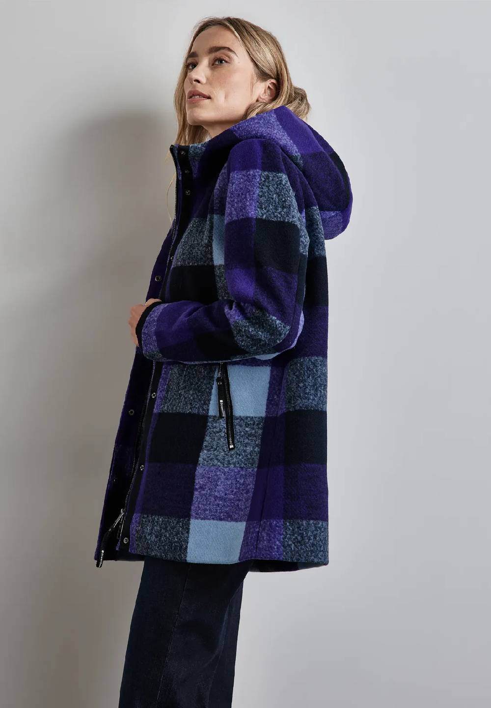 Street One Karierte Jacke