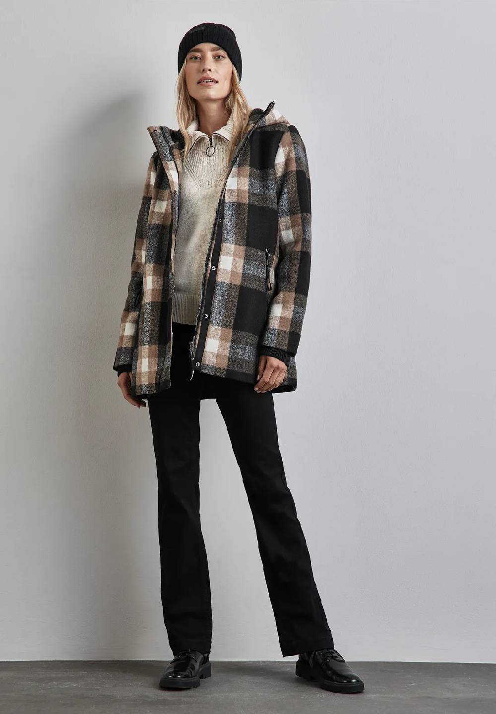 Street One Karierte Jacke