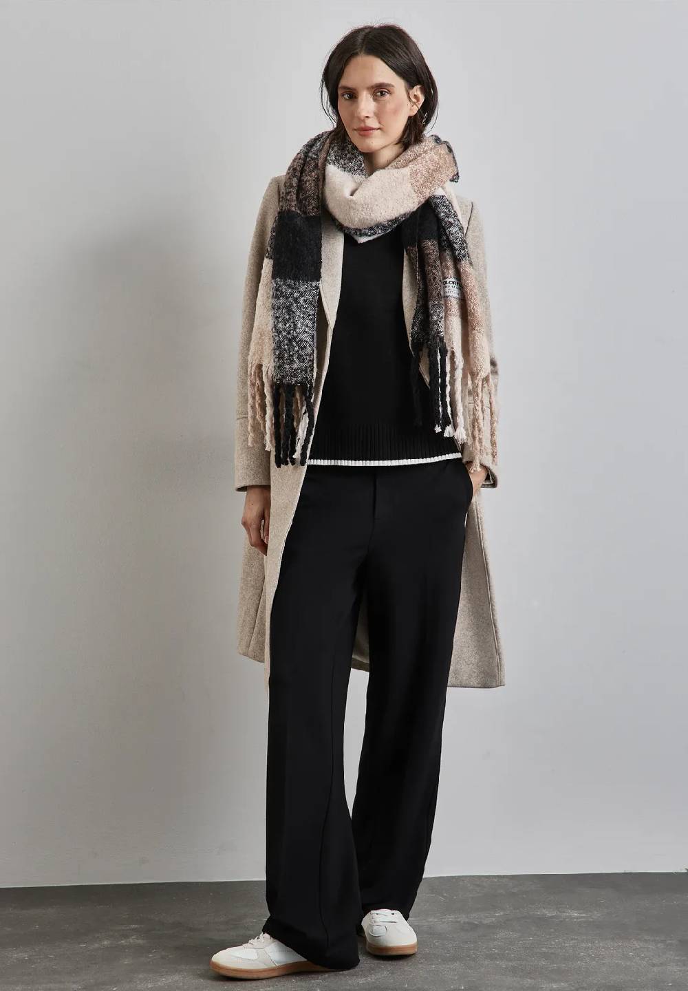 Street One Karierter Madras Schal