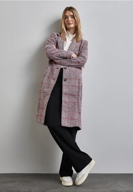 Street One Karierter Mantel