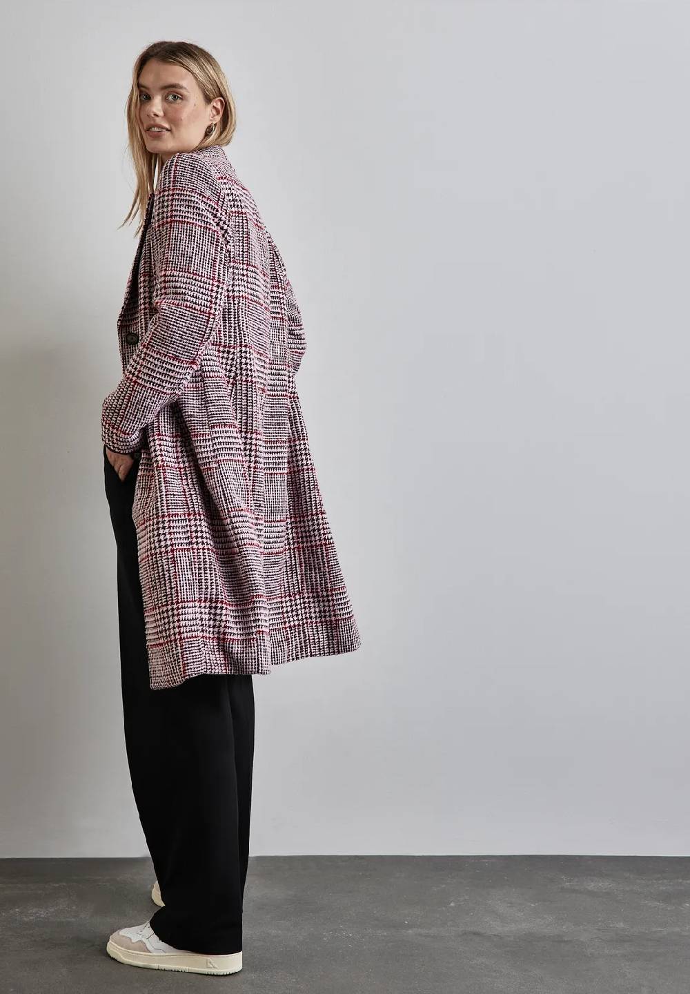 Street One Karierter Mantel