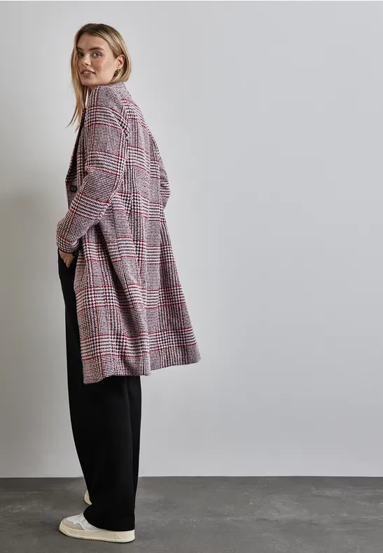 Street One Karierter Mantel