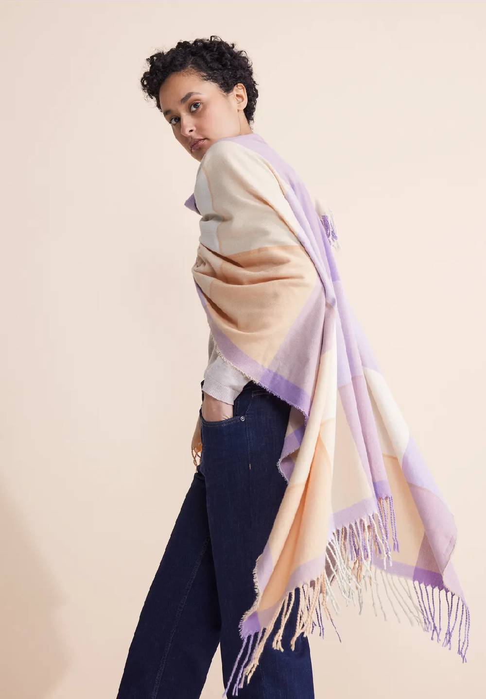 Street One Karo Sommer Cape