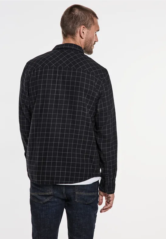 Street One Karohemd In Flannel Optik