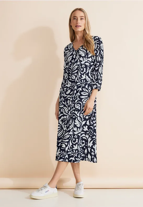Street One Kleid Mit Floralem Muster