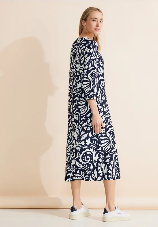 Street One Kleid Mit Floralem Muster