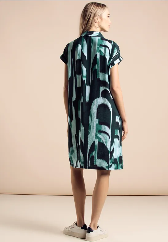 Street One Kleid Mit Grafischem Muster