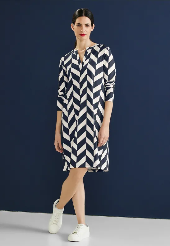 Street One Kleid Mit Grafischem Print