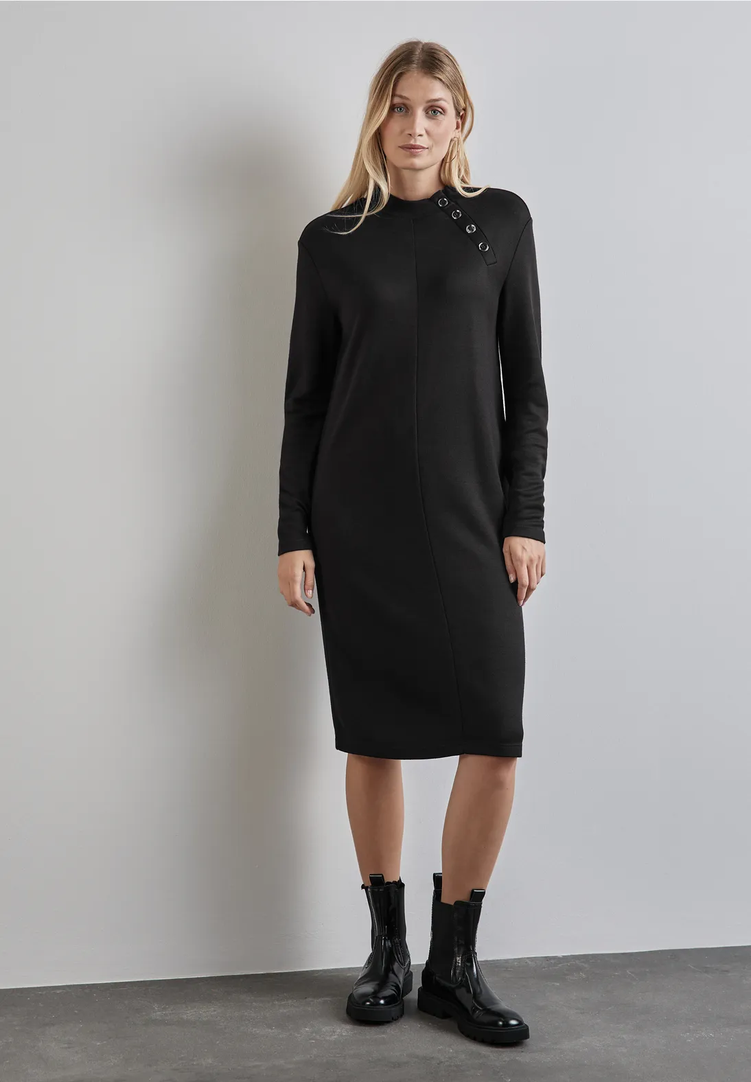 Street One Kleid mit Knopfdetail