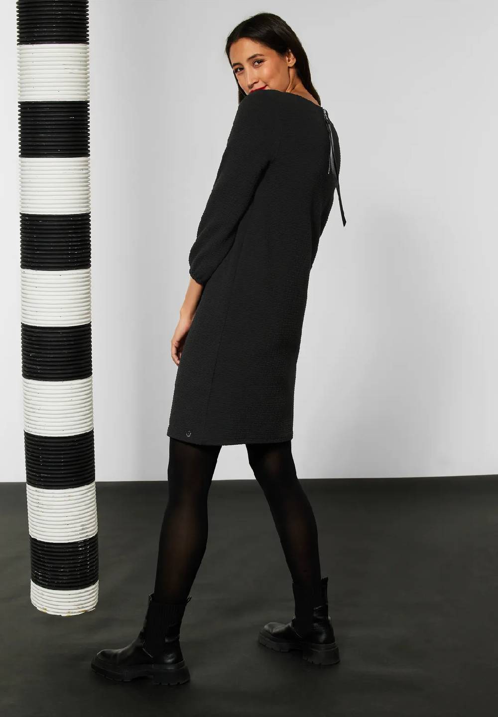 Street One Kleid Mit Struktur