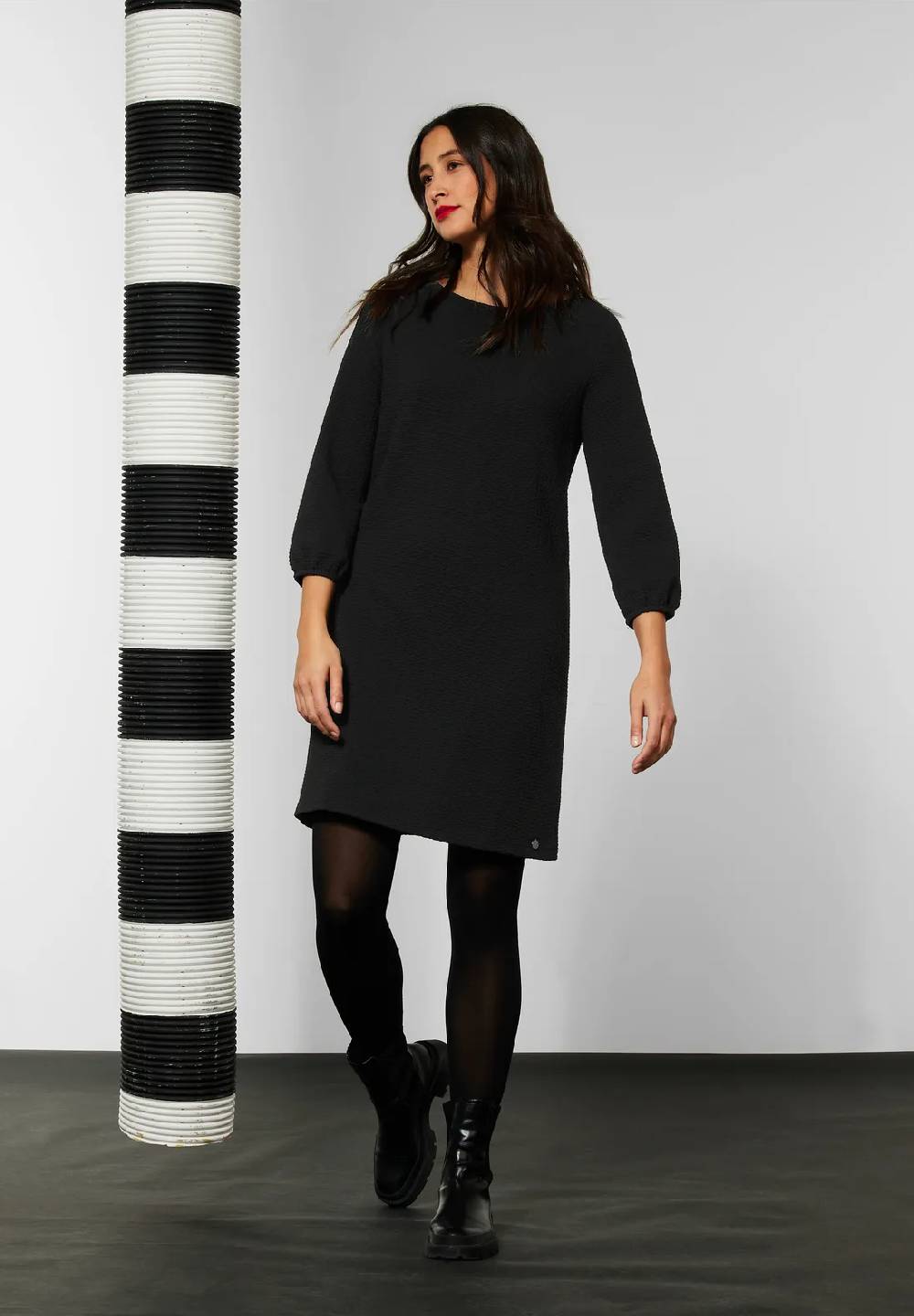 Street One Kleid mit Struktur