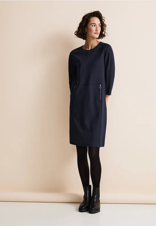 Street One Knielanges Jerseykleid