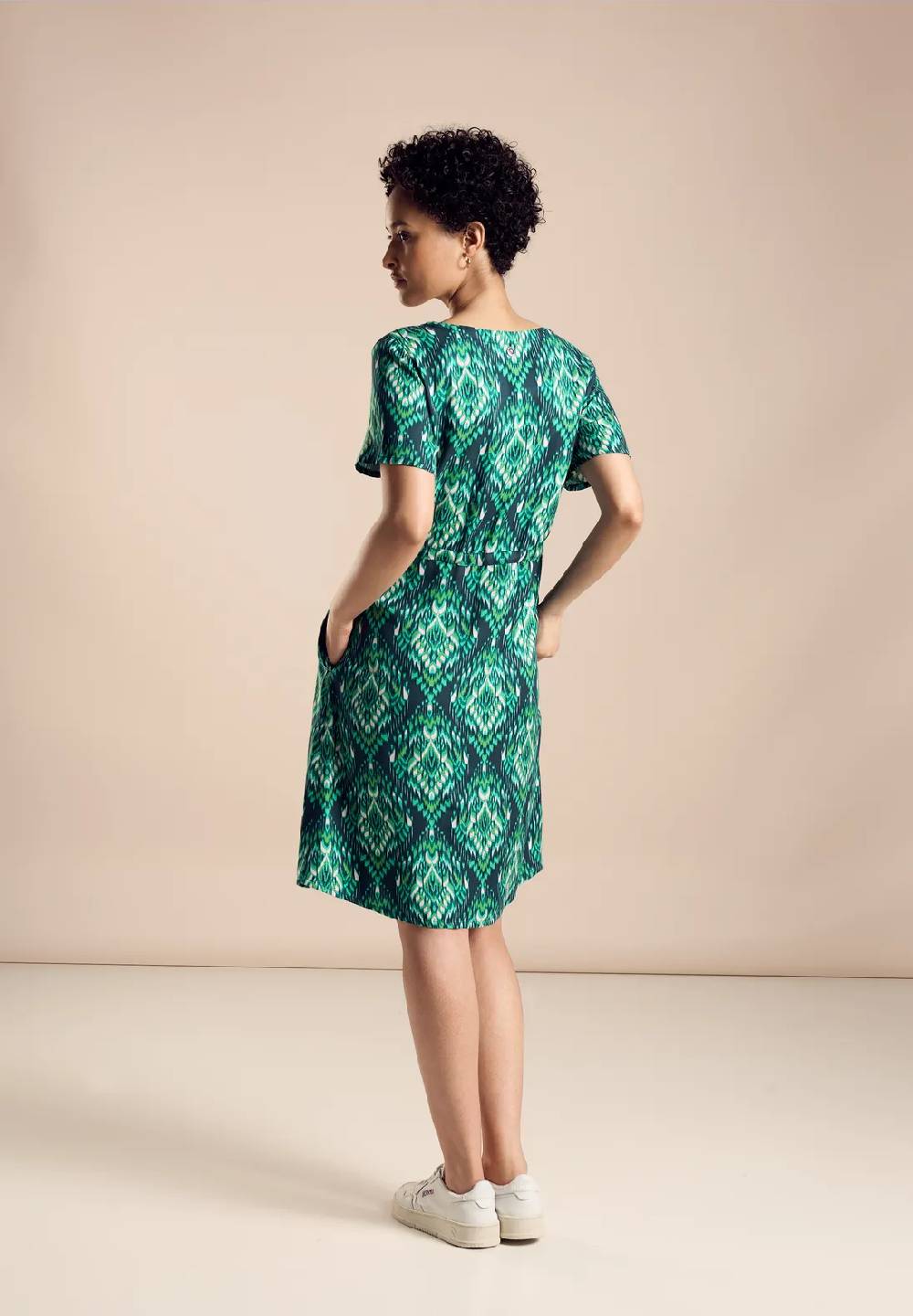 Street One Knielanges Kleid Mit Print