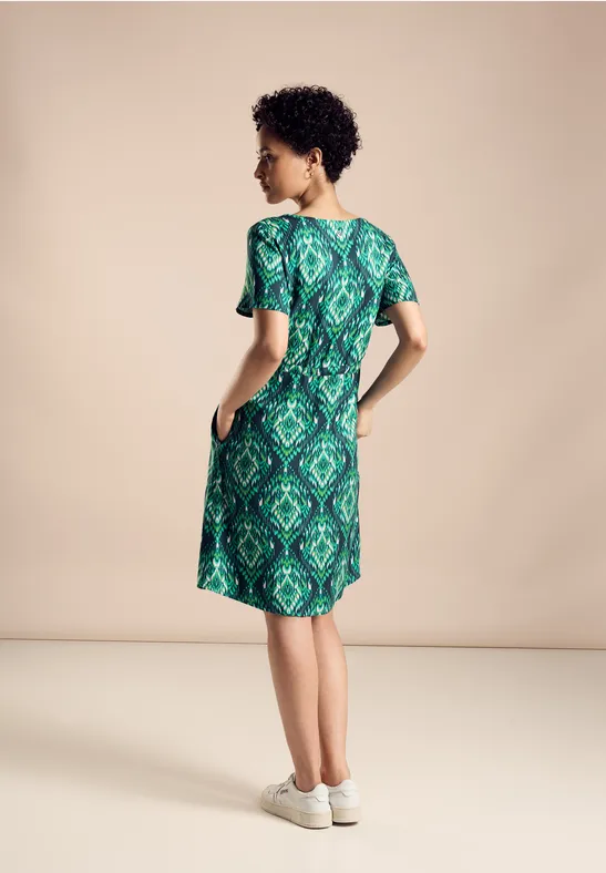 Street One Knielanges Kleid Mit Print