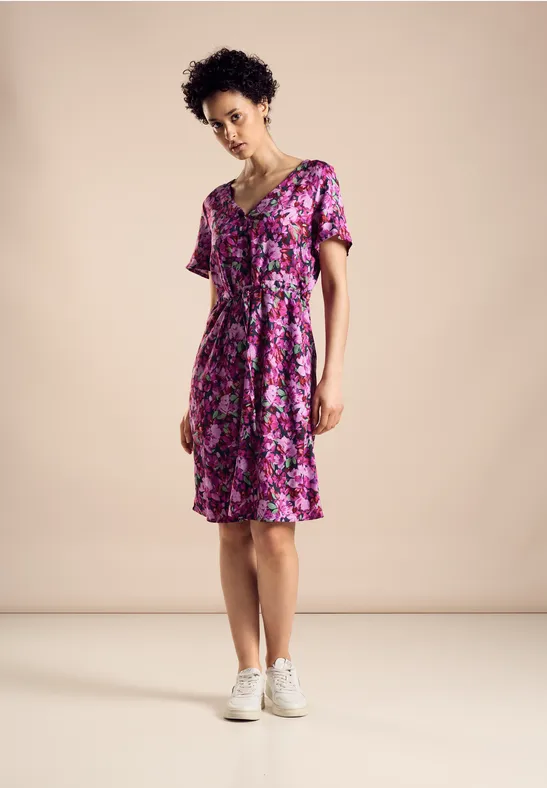 Street One Knielanges Kleid Mit Print