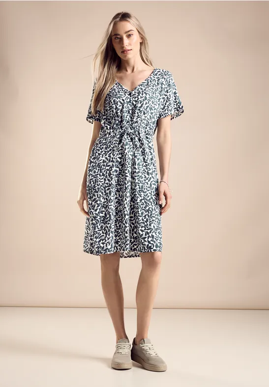 Street One Knielanges Kleid Mit Print