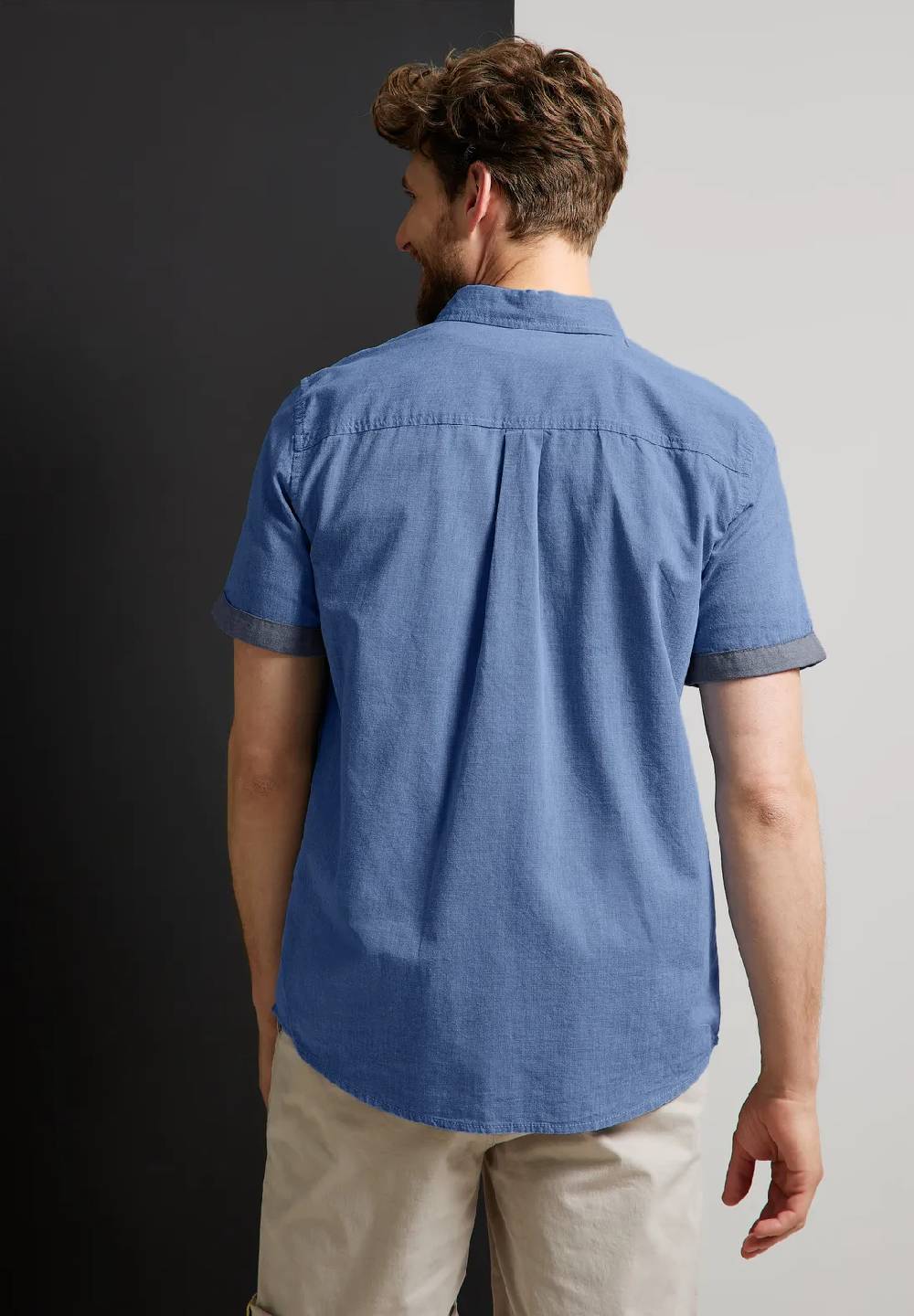 Street One Kurzarm Oxfordhemd