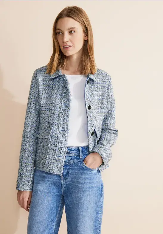 Street One Kurze Bouclé Jacke