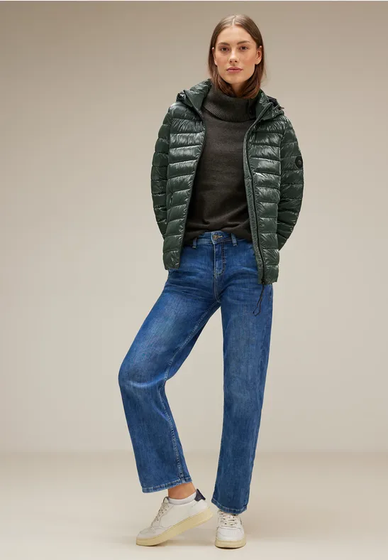 Street One Kurze Glanz Steppjacke