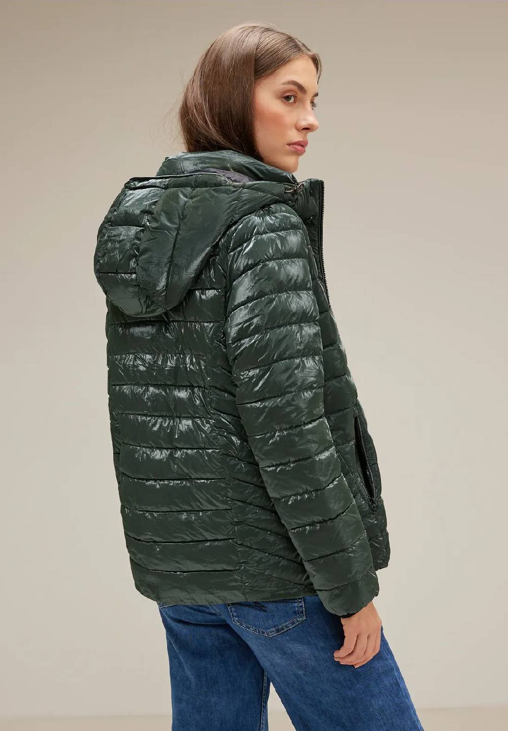 Street One Kurze Glanz Steppjacke