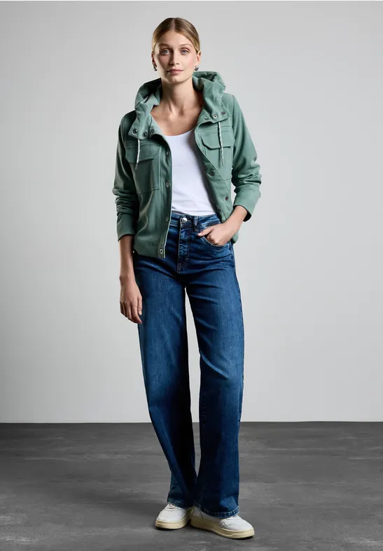 Street One Kurze Jacke Mit Kapuze