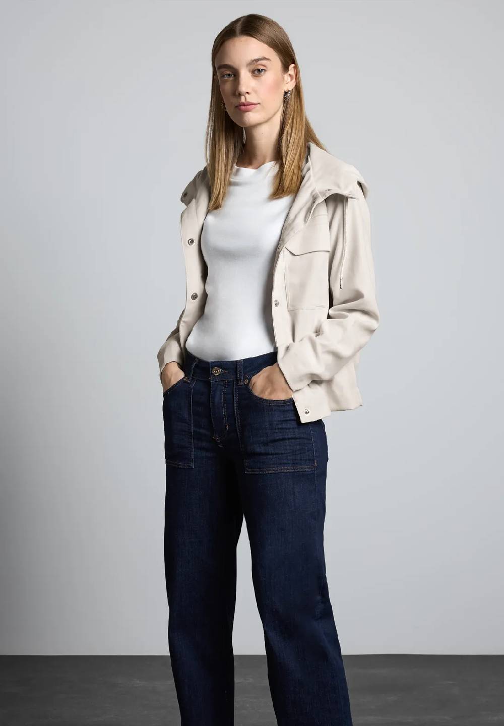 Street One Kurze Jacke mit Kapuze