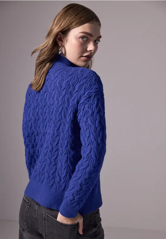 Street One Kurzer Strickpullover