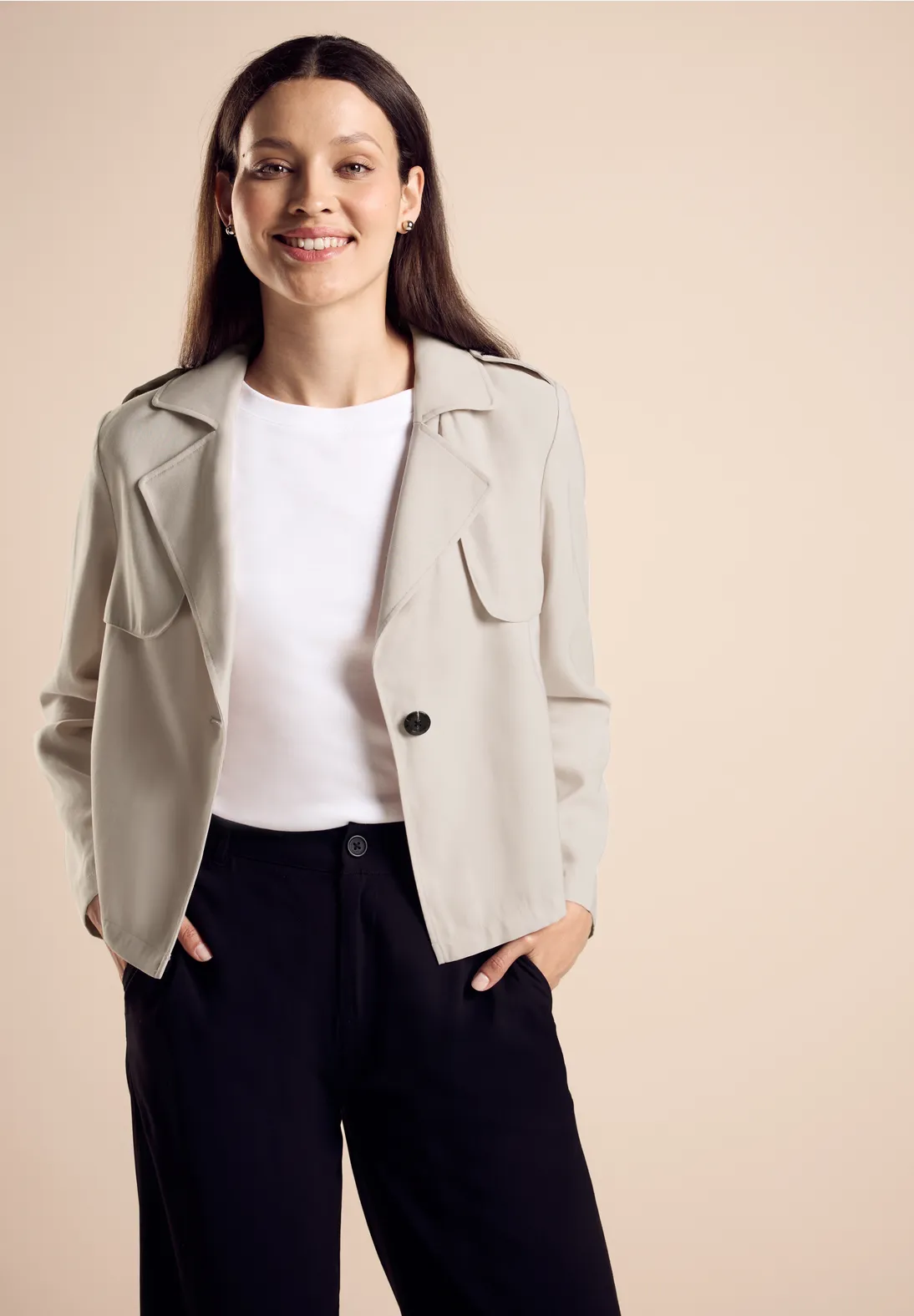 Street One Kurzer Trenchcoat