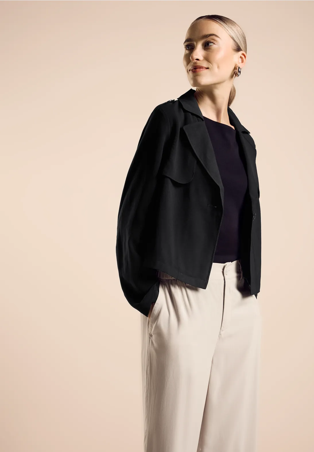 Street One Kurzer Trenchcoat