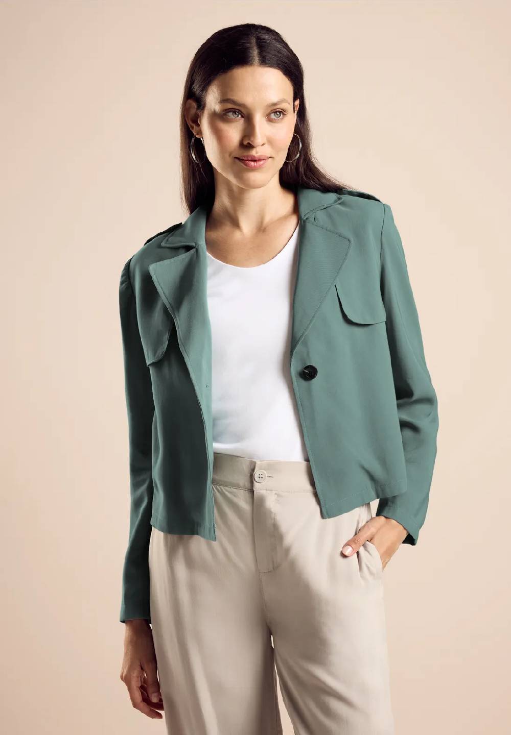 Street One Kurzer Trenchcoat