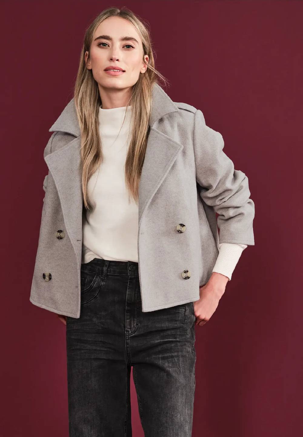 Street One Kurzer Trenchcoat