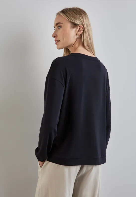 Street One Langarmshirt Mit Print