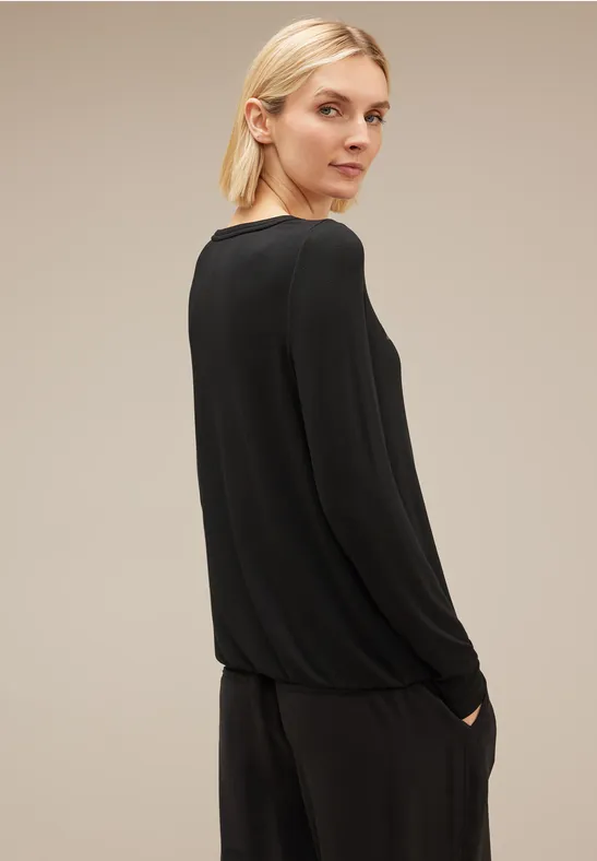 Street One Langarmshirt Mit Wording