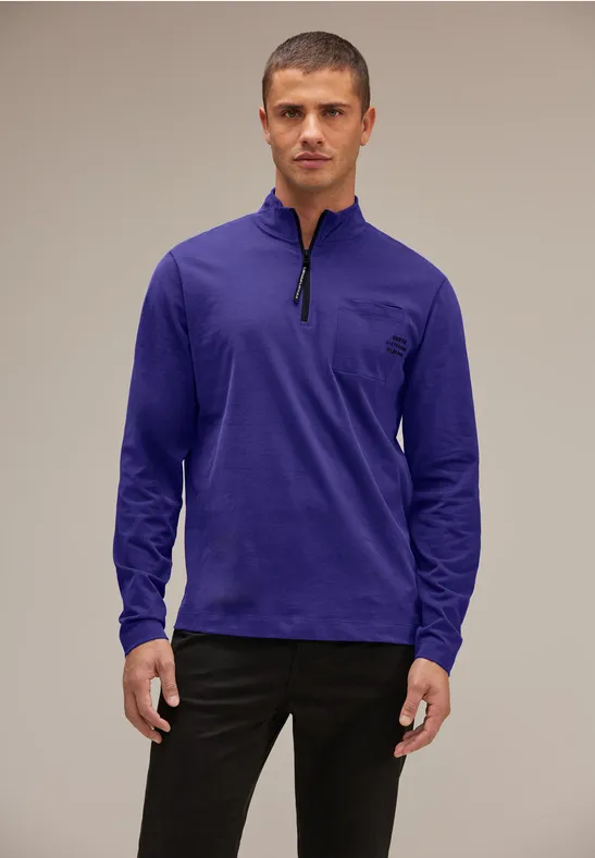 Street One Langarmshirt Mit Zipper