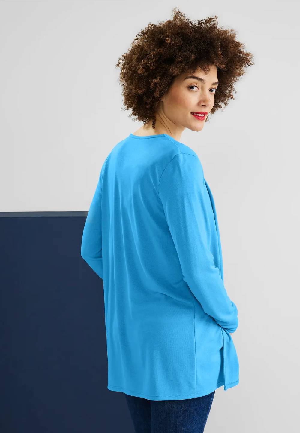 Street One Lange Shirtjacke - Style NETTE