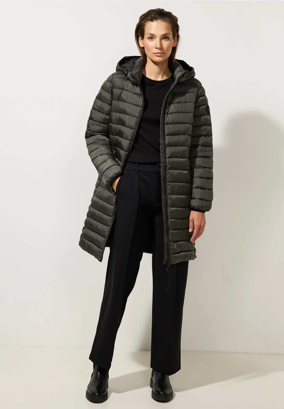 Street One Lange Stepp Winterjacke