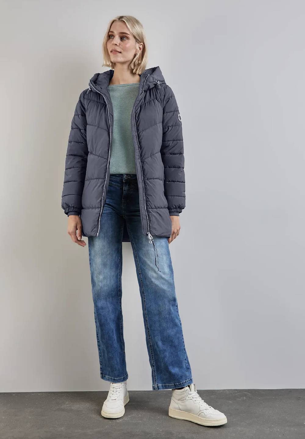 Street One Lange Steppjacke