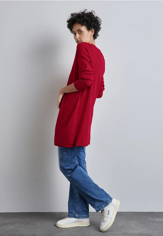 Street One Langer Feinstrickcardigan