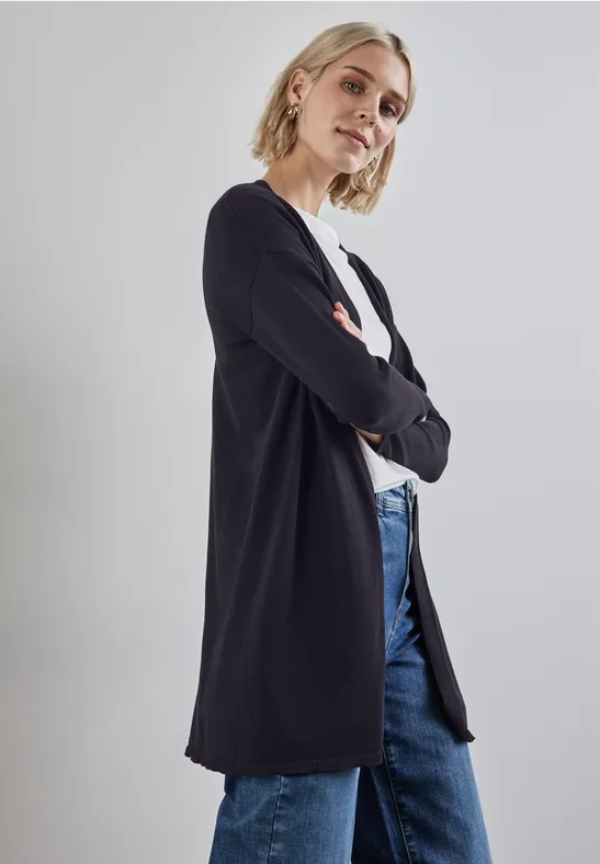 Street One Langer Feinstrickcardigan