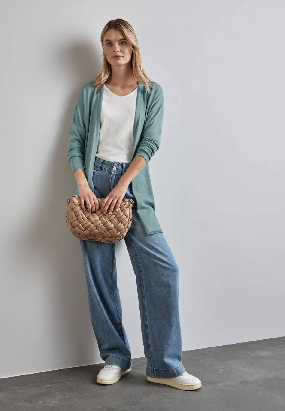 Street One Langer Feinstrickcardigan