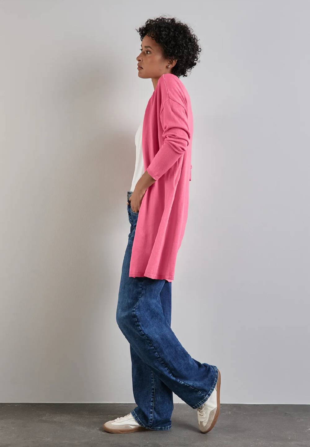 Street One Langer Feinstrickcardigan