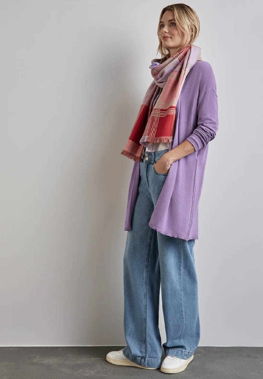 Street One Langer Feinstrickcardigan