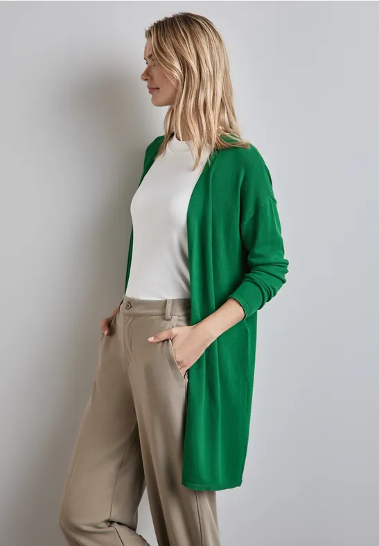 Street One Langer Feinstrickcardigan
