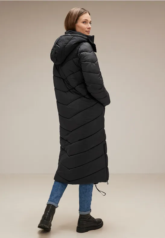 Street One Langer Stepp Wintermantel