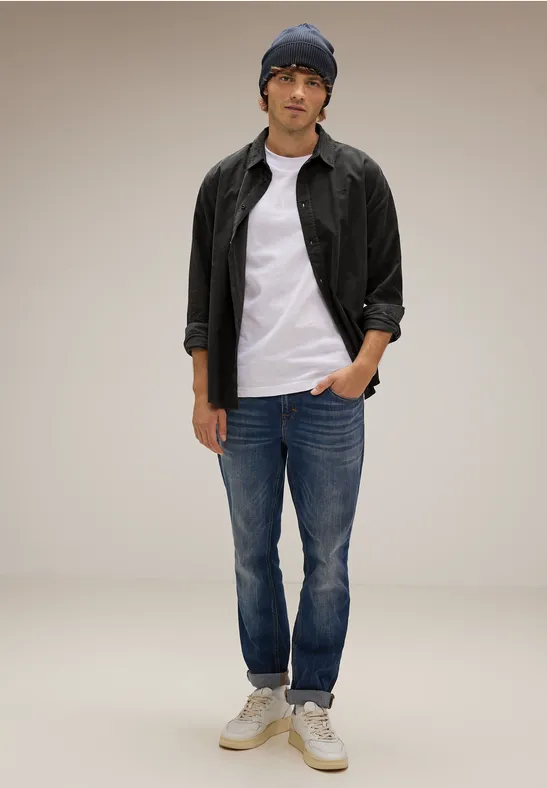 Street One Lässiges Cordhemd