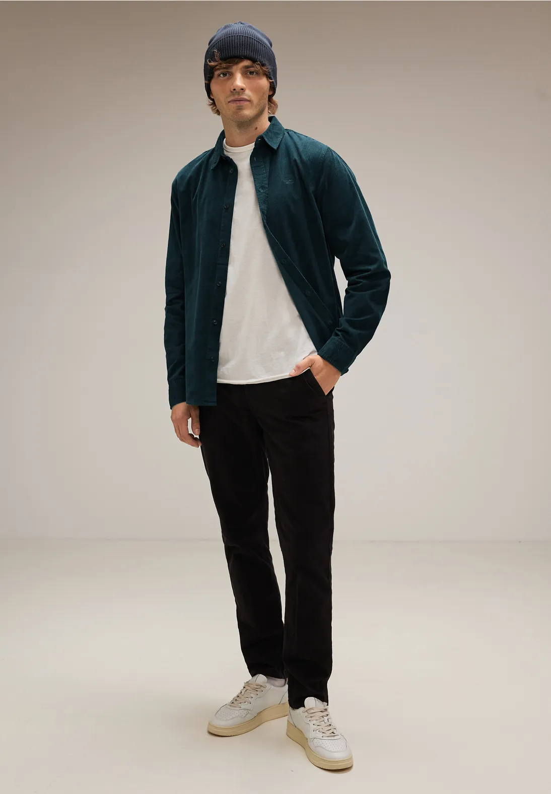 Street One Lässiges Cordhemd