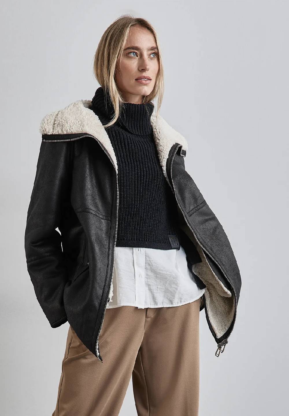 Street One Leder-Look Jacke