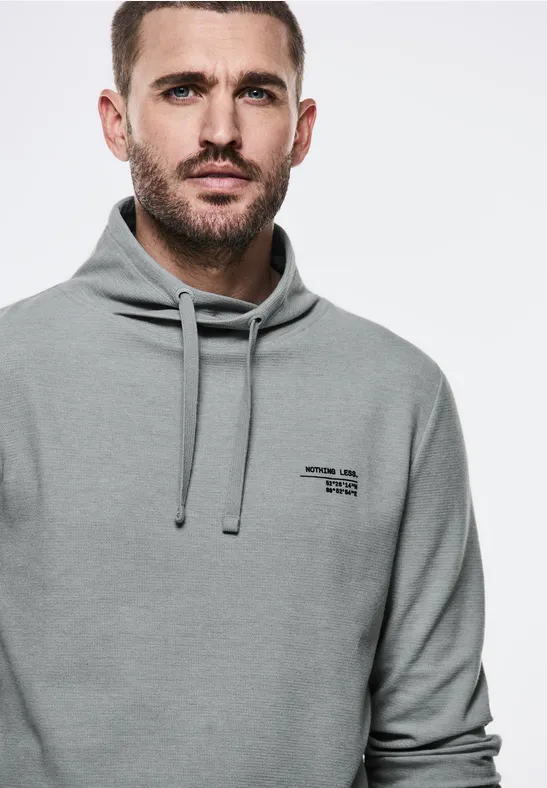 Street One Leichter Schalkragen Sweat